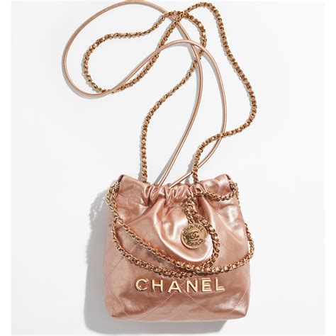 chanel 22 mini pink|CHANEL 22 .